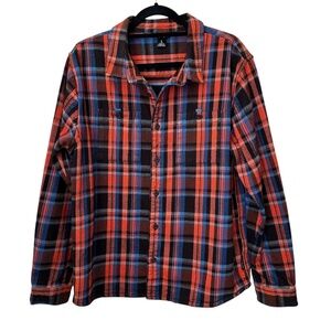 cotopaxi Shirt Mens L Mero Cavern Plaid Ultra Soft Classic Flannel Outdoor